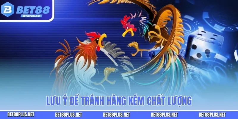 Lưu ý để tránh hàng kém chất lượng